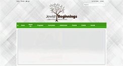 Desktop Screenshot of jewishbeginnings.org